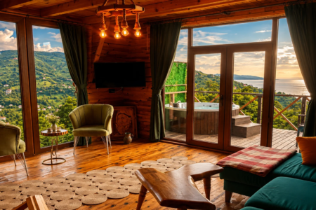 Emis Grand | Rize Fındıklı’da Jakuzili Bungalov